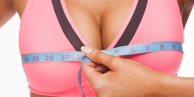 măsurarea dimensiunii sânilor după mărire